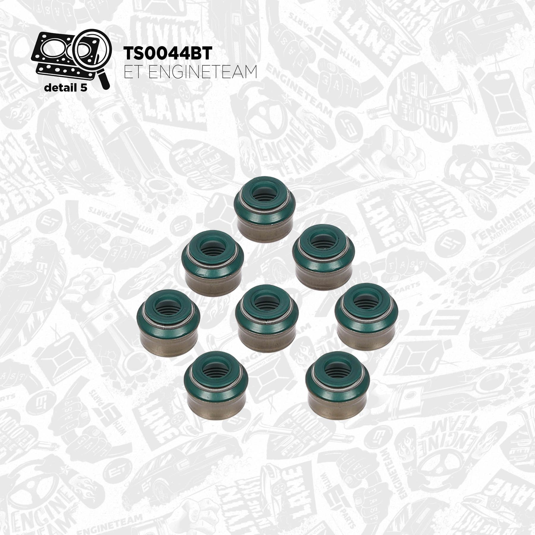 Купити TS0044BT ET Engineteam Комплект прокладок двигуна, верхній